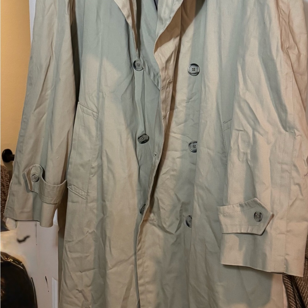 Dior Light Tan Trench Coat